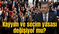 Kayyım ve seçim yasası değişiyor mu?