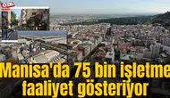 Manisa'da 75 bin işletme faaliyet gösteriyor