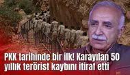 PKK tarihinde bir ilk! Karayılan 50 yıllık kaybı itiraf etti
