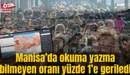 Manisa’da okuma yazma bilmeyen oranı yüzde 1’e geriledi