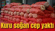 Kuru soğan cep yaktı
