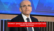 Mehmet Şimşek vergi ödemeleri için yeni adımı duyurdu