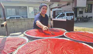 Manisa'da ev hanımlarının kışlık hazırlıkları başladı