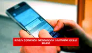 Kaza sonrası aranacak numara belli oldu