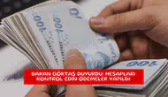 Bakan Göktaş duyurdu: Hesapları kontrol edin ödemeler yapıldı