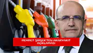Mehmet Şimşek'ten akaryakıt açıklaması