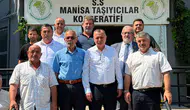 Başkan Balaban'dan Kamyoncular Kooperatifine ziyaret
