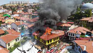 Odunpazarı Evleri'nde korkutan yangın