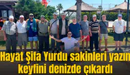 Hayat Şifa Yurdu sakinleri yazın keyfini denizde çıkardı
