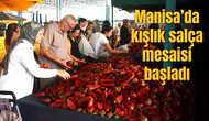Manisa’da kışlık salça mesaisi başladı