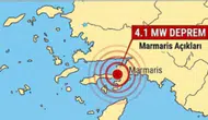 Marmaris Açıklarında 4.1 Büyüklüğünde Deprem! Prof. Dr. Osman Bektaş Asıl Riski Açıkladı