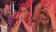 Burcu Biricik önce ağladı sonra göbek attı