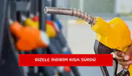 Dizele indirim kısa sürdü