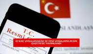 81 ilde uygulanacak 50 yeni uygulama Resmi Gazete'de yayımlandı
