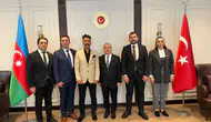 HOŞGÜL’DEN BAKÜ’DE BÜYÜKELÇİ AKGÜN’E ZİYARET