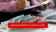 KOSGEB'den KOBİ'lere 75 milyon TL kredi