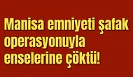 Manisa emniyeti uyuşturucu tacirlerinin ensesinde!