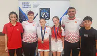 Manisalı badmintonculardan Hırvatistan’da 2 bronz madalya