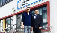 Başkan Şahin'den mezun olduğu okula bilgisayar desteği