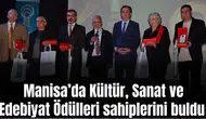 Manisa’da Kültür, Sanat ve Edebiyat Ödülleri sahiplerini buldu