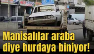Manisalılar “yaşlı” otomobillere biniyor