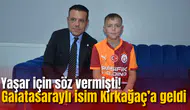 Yaşar için söz vermişti! Galatasaraylı isim Kırkağaç’a geldi