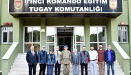 ŞEHİT AİLELERİ VE GAZİLERDEN ALBAY ALTINOK’A ZİYARET