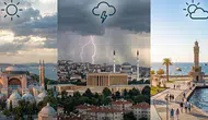 7 Ekim Hava Durumu: İstanbul'da Sıcaklık 23 Dereceye Çıkıyor, Doğuda Sağanak Devam Ediyor