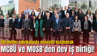 MCBÜ ve MOSB’den dev iş birliği! Öğrenciler fabrikalarda deneyim kazanacak