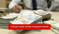 AYM’den eksik memur maaşları kararı