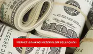 Merkez Bankası rezervleri belli oldu