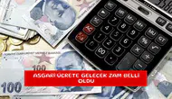 Asgari ücrete gelecek zam belli oldu