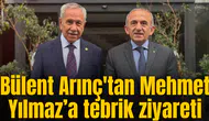 Bülent Arınç'tan Mehmet Yılmaz’a tebrik ziyareti