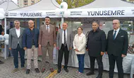 Yunusemre Halk Eğitimi Merkezi tanıtım standına protokolden ziyaret