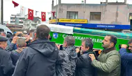 Feci kazada hayatını kaybeden sürücü son yolculuğuna uğurlandı