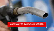 Akaryakıtta tabelalar değişti...