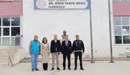 İLÇE MİLLİ EĞİTİM MÜDÜRÜ GENÇAY DR. ÖMER FARUK MERİÇ İLKOKULUNU ZİYARET ETTİ