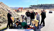 Kula'da otomobil ile motosiklet çarpıştı: 1 ağır yaralı