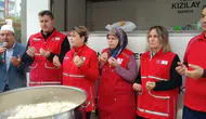 Türk Kızılay Şehzadeler Şubesi'nden pilav hayrı