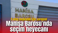 Manisa Barosu’nda seçim heyecanı: 3 aday başkanlık için yarışıyor