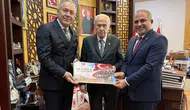 MHP Manisa’dan Genel Başkan Bahçeli’ye ziyaret