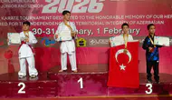 Manisalı sporcular Bakü'den elleri boş dönmedi