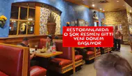 Restoranlarda o şok resmen bitti yeni dönem başlıyor