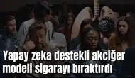 Yapay zeka destekli akciğer modeli sigarayı bıraktırdı