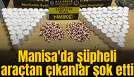 Manisa'da şüpheli araçtan bakın ne çıktı