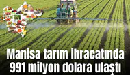 Manisa tarım ihracatında 991 milyon dolara ulaştı