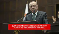 Cumhurbaşkanı Erdoğan'dan APP plaka ve multimedya kararı...