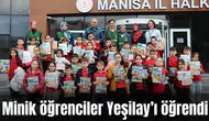 Minik öğrenciler Yeşilay’ı öğrendi