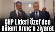 CHP Lideri Özel'den Bülent Arınç'a ziyaret