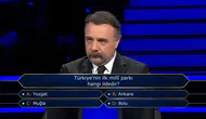 Kim Milyoner Olmak İster 100 Bin TL'lik Soru: Türkiye'nin İlk Milli Parkı Nerededir?